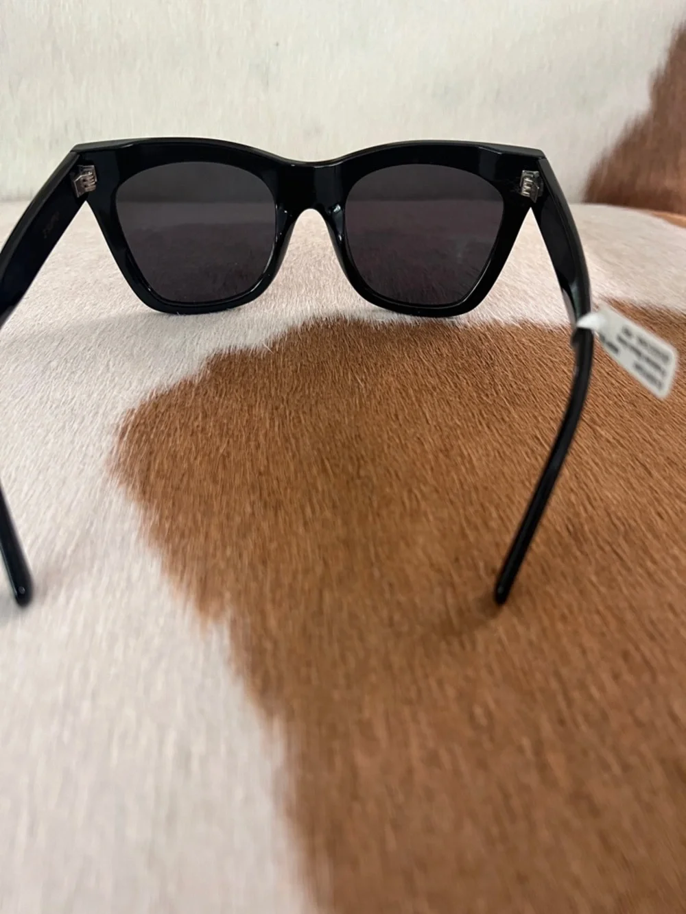 Z Supply EVERYDAY Black Oversized Cat-Eye Sunglasses